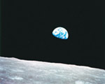 earth from moon picture