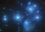 m45 the pleiades star cluster