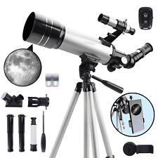 300mm Astronomical Telescope 150X with Phone Adapter Barlow Lens for Kids Gift picture