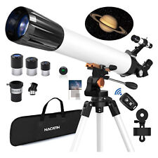 700mm Astronomical Telescope 525X with Phone Adapter for Beginner Moon Watching picture