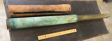 Antique Brass Telescope Maritime Nautical Ship - Measures 35 Inches Extended picture