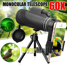 50x60 Zoom Optical HD Lens Monocular Telescope+Night Vision+Phone Holder+Tripod picture