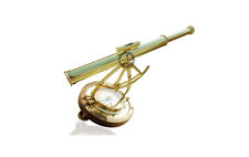 Solid Marine Brass Stand Telescope Binoculars Alidate 15-inch Long Best Gift picture