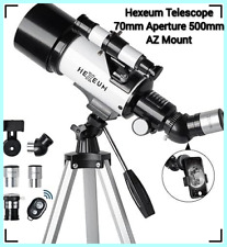 Hexeum Telescope for Kids & Adults 70mm Aperture 500mm AZ ⭐⭐ picture