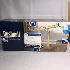 Bushnell HarborMaster Solid Brass Telescope W/Wooden Base 35 x 60 mm Lens picture