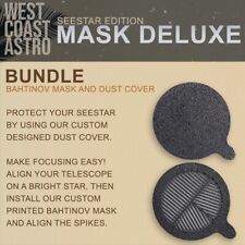 ZWO Seestar S50 - Mask Deluxe Bundle (Bahtinov Mask and Dust Cover) picture