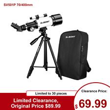 SVBONY SV501P 70mm Refractor Telescope sets+Backpack for Moon Observation Gifts picture