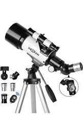 Telescope 70mm Aperture 500mm For Kids & Adults Astronomical Refracting Portable picture