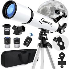ABOTEC Telescope 80mm Aperture Telescopes for Adults, Kids, Beginners Astronomy picture