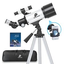 Telescope for Kids Astronomy Beginners Viewing Moon Planets, 70mm Aperture 40... picture