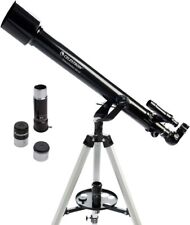 Celestron PowerSeeker 60AZ Telescope, 60mm Aperture 21041 - Black picture