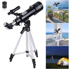 400/70mm Astronomical Refractor Telescope Refractive Eyepieces Tripod Space Star picture