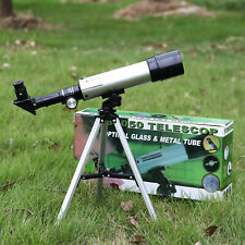 360/50mm Refractive Astronomical Telescope Tripod Monocula Space Scope Refractor picture