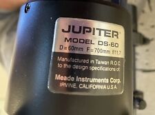 Jupiter By Meade Model DS-60 Telescope Used-VG 3 Extra Lens picture
