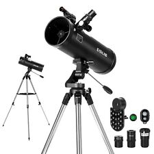 Newtonian Reflector Telescope Astronomical 500114AZ 150X for Adult Beginner Gift picture