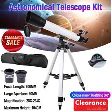 Clearance 700mm Professional Astronomical Telescope+High Tripod+Bag Adults Kids picture