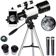 Professional Astronomical Telescope with High Tripod For HD Viewing Adults Kids picture