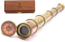 Collectible Nautical Decor  Personalized Telescope Wooden Box (Scout Regiment) picture
