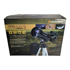 Celestron 70mm Travel Scope Portable Refractor Fully Coated Glass Optics  picture