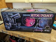 Parts Only Unit Meade ETX-70AT Telescope W/ Tipod Parts picture