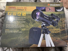 Travel Scope 70mm Celestron 21035 Astronomical Telescope with Backpack Black New picture