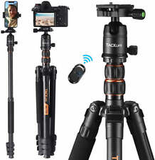 TACKLIFE 77 Inch Tripod With Monopod, Suitable For Smartphone And DSLR Camera -M picture