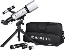 Astronomical Refractor Telescope 300x Magnification with Barlow Lens picture