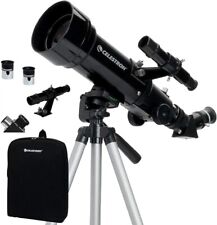 NEW Celestron 70 Travel Telescope - 21035 Tripod 10-20mm Lens & Backpack picture