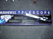 Bushnell Deep Space 420X #78-9512 60mm Refractor Telescope w/Hardwood Tripod New picture
