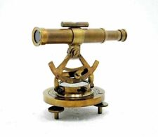 Vintage Compass Brass Theodolite  Alidade Transit Telescope Survey Instrument picture