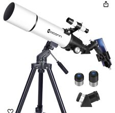 Telescopes for Adults Astronomy, 80mm Aperture 600mm Refractor Telescope picture