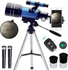 Telescope 70mm Aperture (15X-150X) Portable Refractor 300mm Professional picture