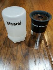 Meade MA9mm Multi-Coated Telescope Lens Eyepiece 1.25 in protective tube case picture