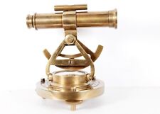 Antique Brass Alidade Compass With Theodolite Telescope For Survey Instrument picture