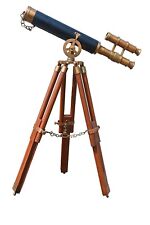 Vintage Style Antique Brass Finish Marine Telescope Collectible Gift picture