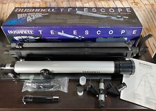 Bushnell Deep Space 420X #78-9512 60mm Refractor Telescope w/Hardwood Tripod picture