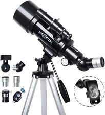 Telescope 70mm Aperture 500mm  for Kids  Adults Astronomical refracting Portable picture