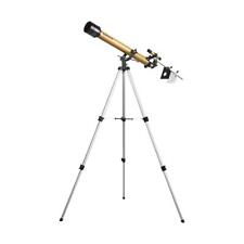Tasco 660x 60mm Luminova Achromatic Refractor Telescope Kit, Metallic Champagne picture