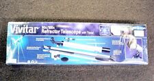 VINTAGE 2007 VIVITAR 50X / 100X REFRACTOR TELESCOPE WITH TRIPOD IN BOX picture