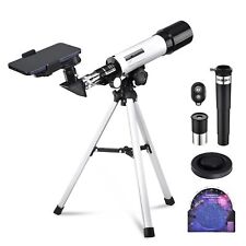 360mm Astronomical Refractor Telescope 180X Barlow Lens Tripod Kid Gift picture