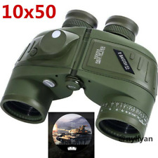 Mititary Night Vision 10x50 HD Binoculars Rangefinder Compass Telescope Sports picture