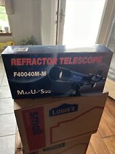 MaxUSee Kids Telescope 400x40mm with Finder Scope for Kids & Beginners NIB picture