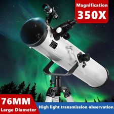 3 inches 76 - 700mm Reflector Newtonian HD Astronomical Telescope 350-time picture