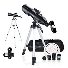 40080 Astronomical Telescope W/ Mobile Holder Carrying Bag 16-133X Moon Watching picture