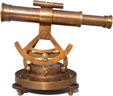 Handmade Telescope Metal Antique Alidade Telescopic Full Brass 6