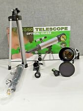 F36050 Optical Glass Telescope 6mm + 20mm Eyepieces Sturdy Tripod - Gray/Black  picture