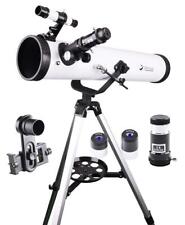 76mm Reflector Astronomy Telescope with Tripod and 10mm Eyepiece Phone Holder picture