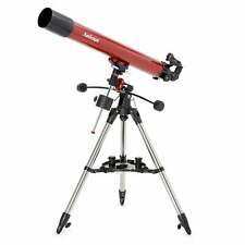 AmScope Refractor EQ Telescope 80mm Aperture, 900mm Focal Length +Red Dot Finder picture