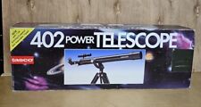 TASCO 402 POWER TELESCOPE Astronomical Refractor Alt azimuth Mt  Moon Space Maps picture