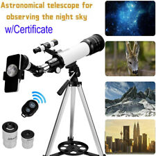 Professional Astronomical Telescope Night Vision  w/Certificate HD Viewing Space picture